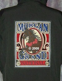 Morgan Grand National Full Back Ladies Soft Shell Jacket - Morgan Grand National