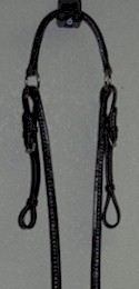 Braided Hunt Breast Plate COB Size - Hunt Bridle Sets